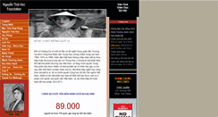 Desktop Screenshot of nguyenthaihocfoundation.org